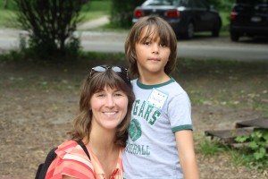 Kiddie Junction: Traci with son Charlie Rossi